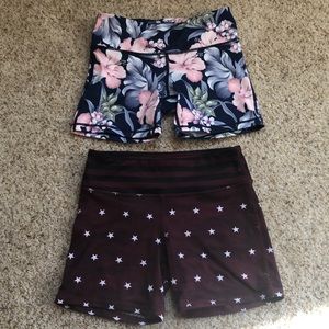 2 pairs of IAB mfg 5inch shorts